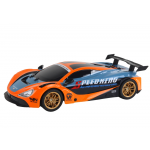 Veľké športové auto na diaľkové ovládanie 1:10 - oranžové